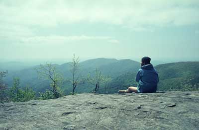 View from Big Cedar Mountain. Rich Newday