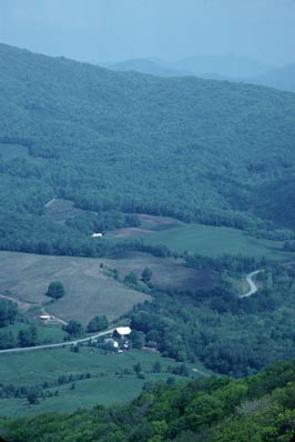 view from Little Rock Knob